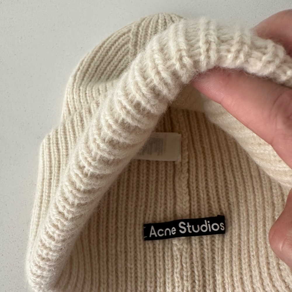 Acne Studios Pansy Face Beanie - Picture 6 of 7